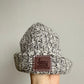 Grey Cable Knit Toque / 0-6m