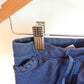 Dark Denim Like Drawstring Shorts / 12m