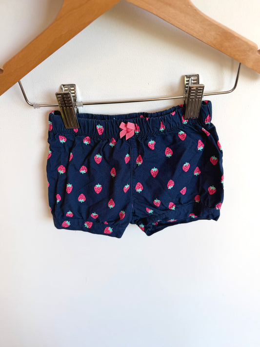 Strawberry Shorts / 6-9m