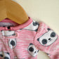 Newborn Fleece Panda Sleeper / 0m