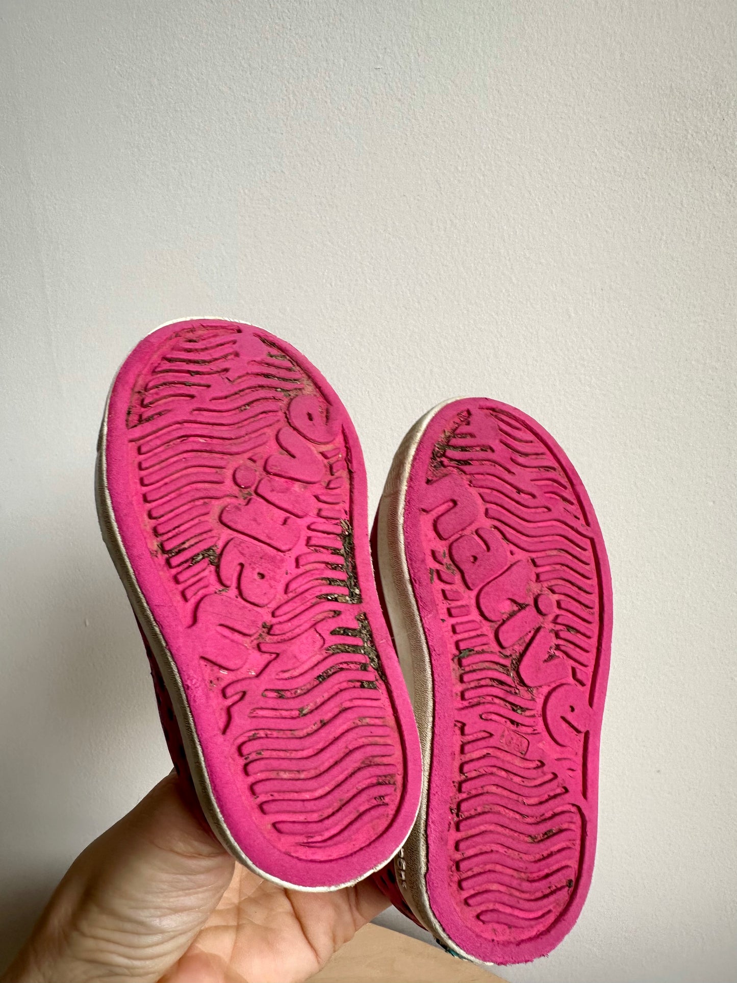 Native Star Pink Slide On Shoes / Size 5 Toddler