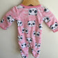 Newborn Fleece Panda Sleeper / 0m