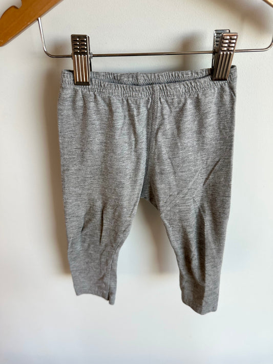 Made in Canada Grey Leggings / 12-18m