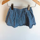 Dotted Chambray Skirt / 12m