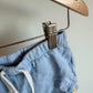 100% Organic Cotton Blue Shorts / 12-18m