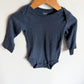 Blue Long Sleeve Bodysuit / 12m