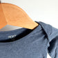 Blue Long Sleeve Bodysuit / 12m
