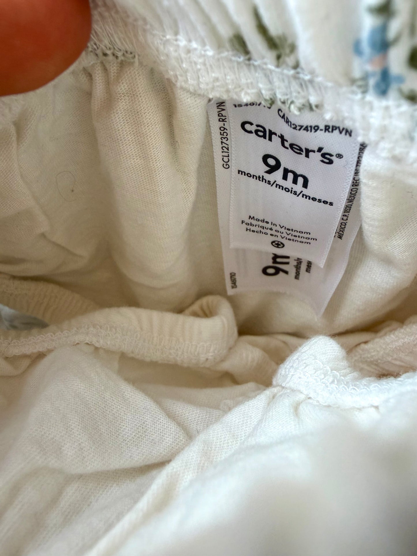 Bunny White Skirt / 9m