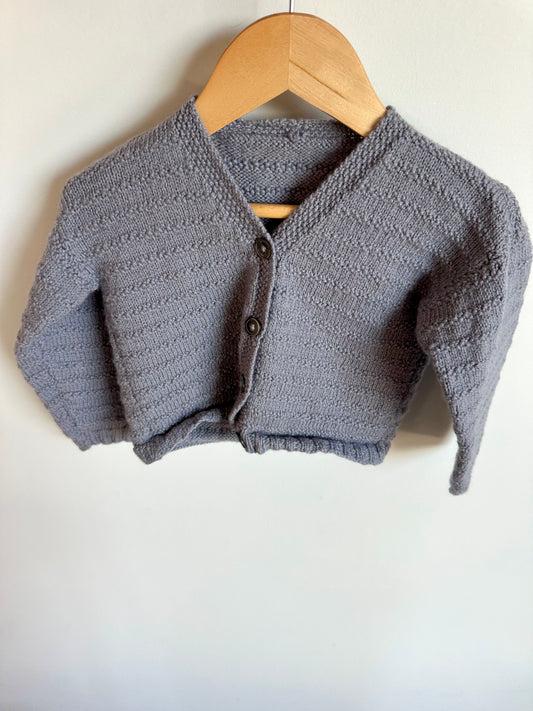 Periwinkle Knit Cardigan / 18m?