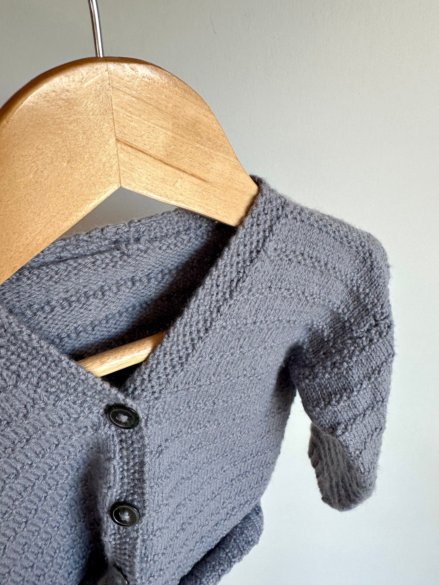 Periwinkle Knit Cardigan / 18m?