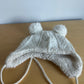 Jan & Jul Strap White Ear Toque / 0-6m