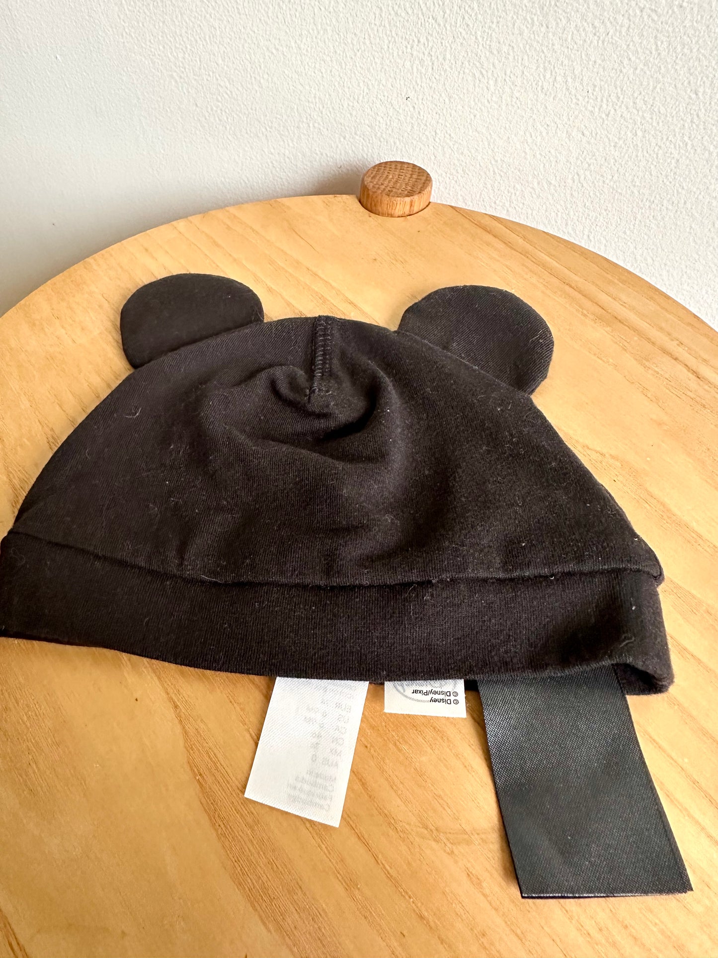 Black Bear Ears Beanie / 6-9m