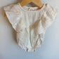 Daisy Ruffle Bubble Romper / 12m