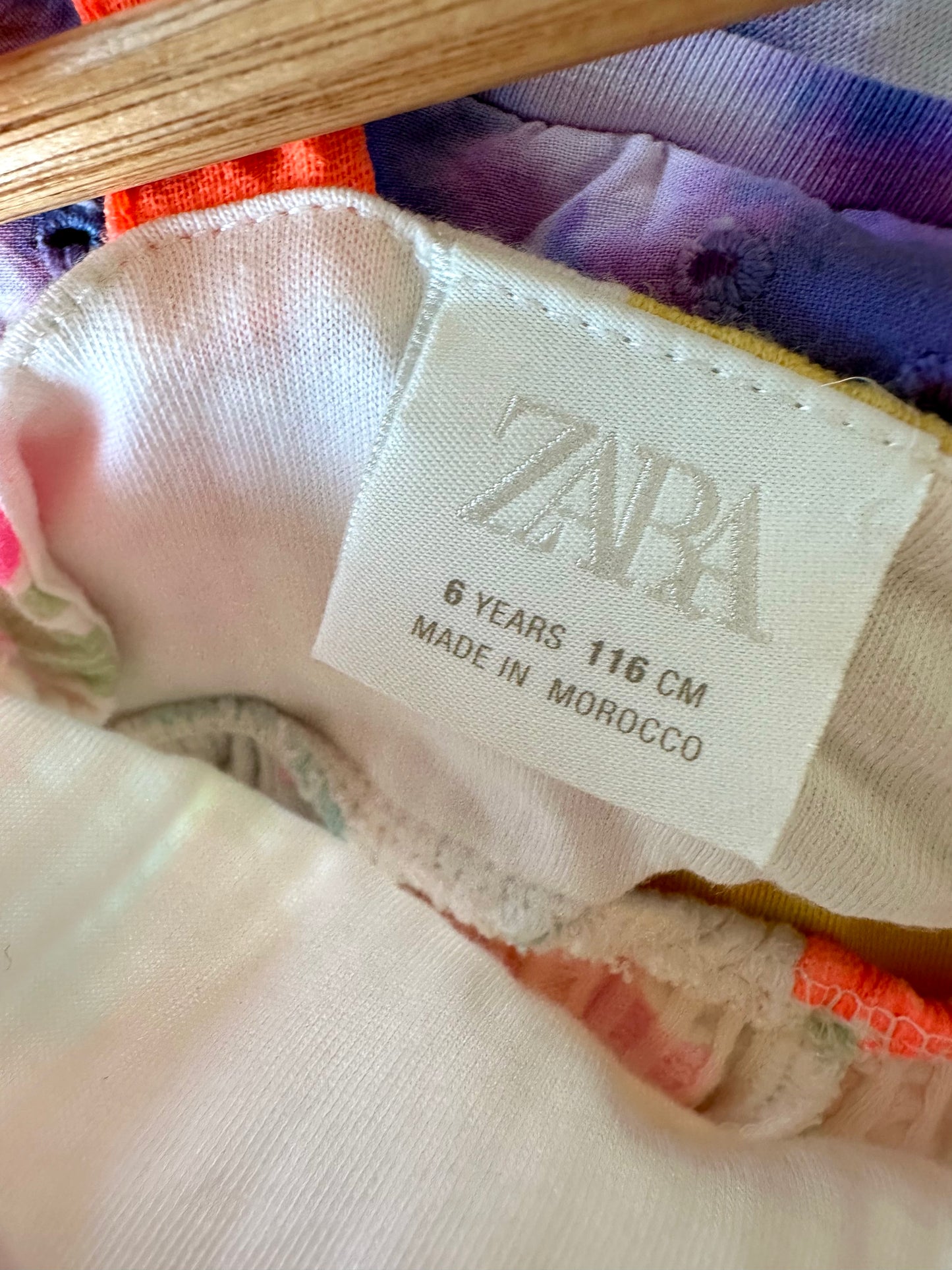 Zara Bright Floral Dress/ 6 years