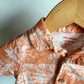 Pineapple Collar Button Up T-Shirt / 6-12m
