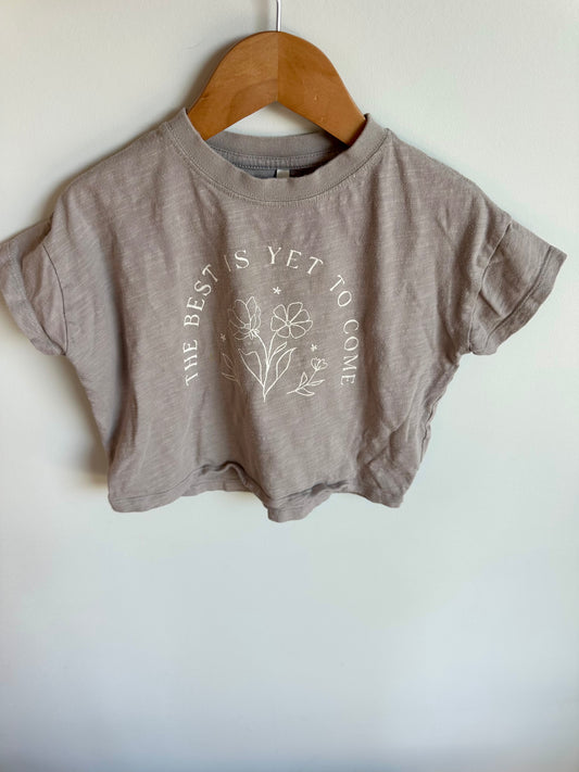 Rylee + Cru Best is Yet to Come Boxy T-shirt / 4-5 years