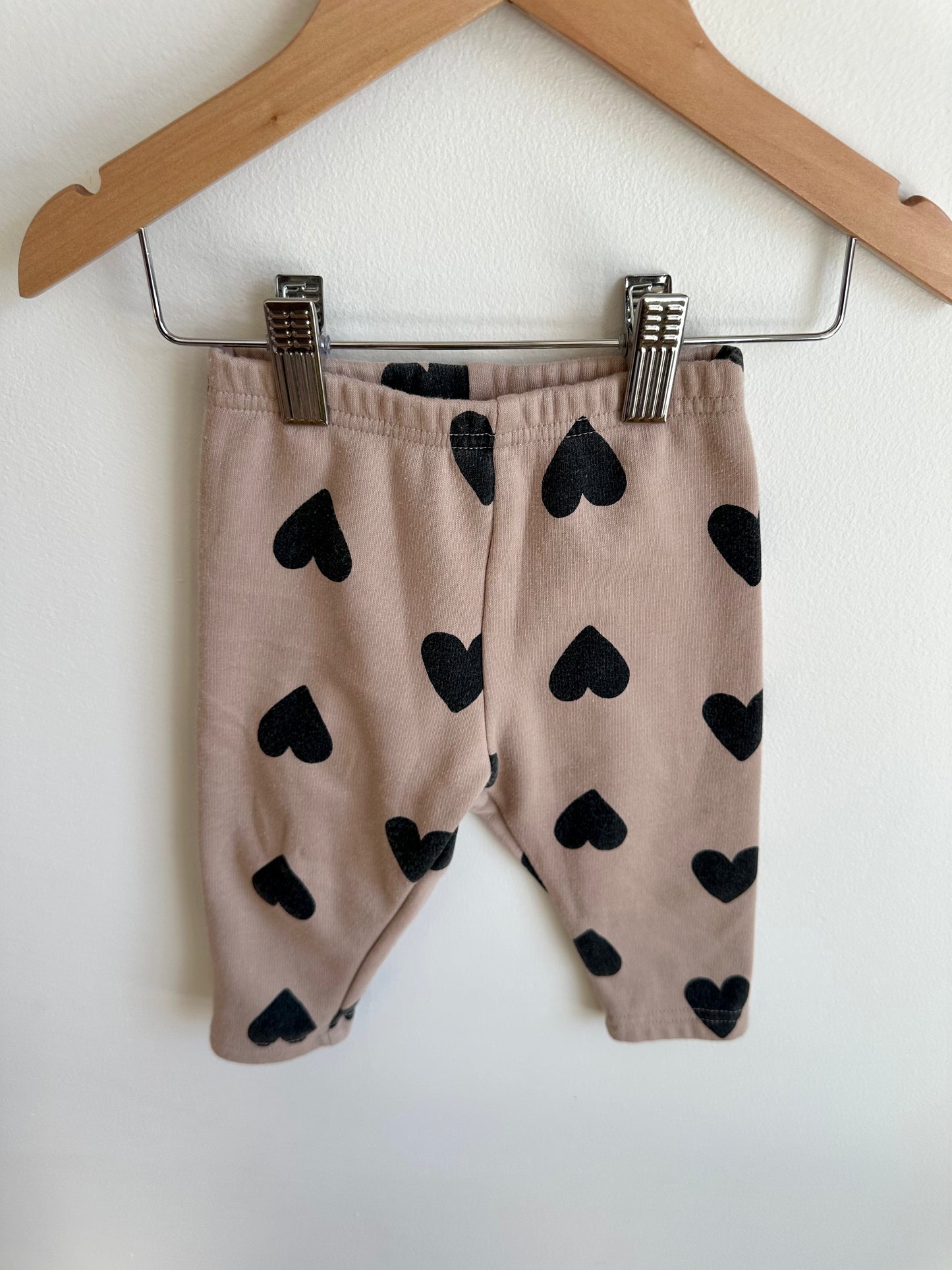 Fleece Heart Pants / 12m