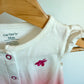 Ombre Pink White Romper / 12m