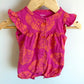 Fuchsia Floral Romper / 9m
