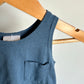 Jax + Lennon Cobalt Blue Tank Top / 0-6m