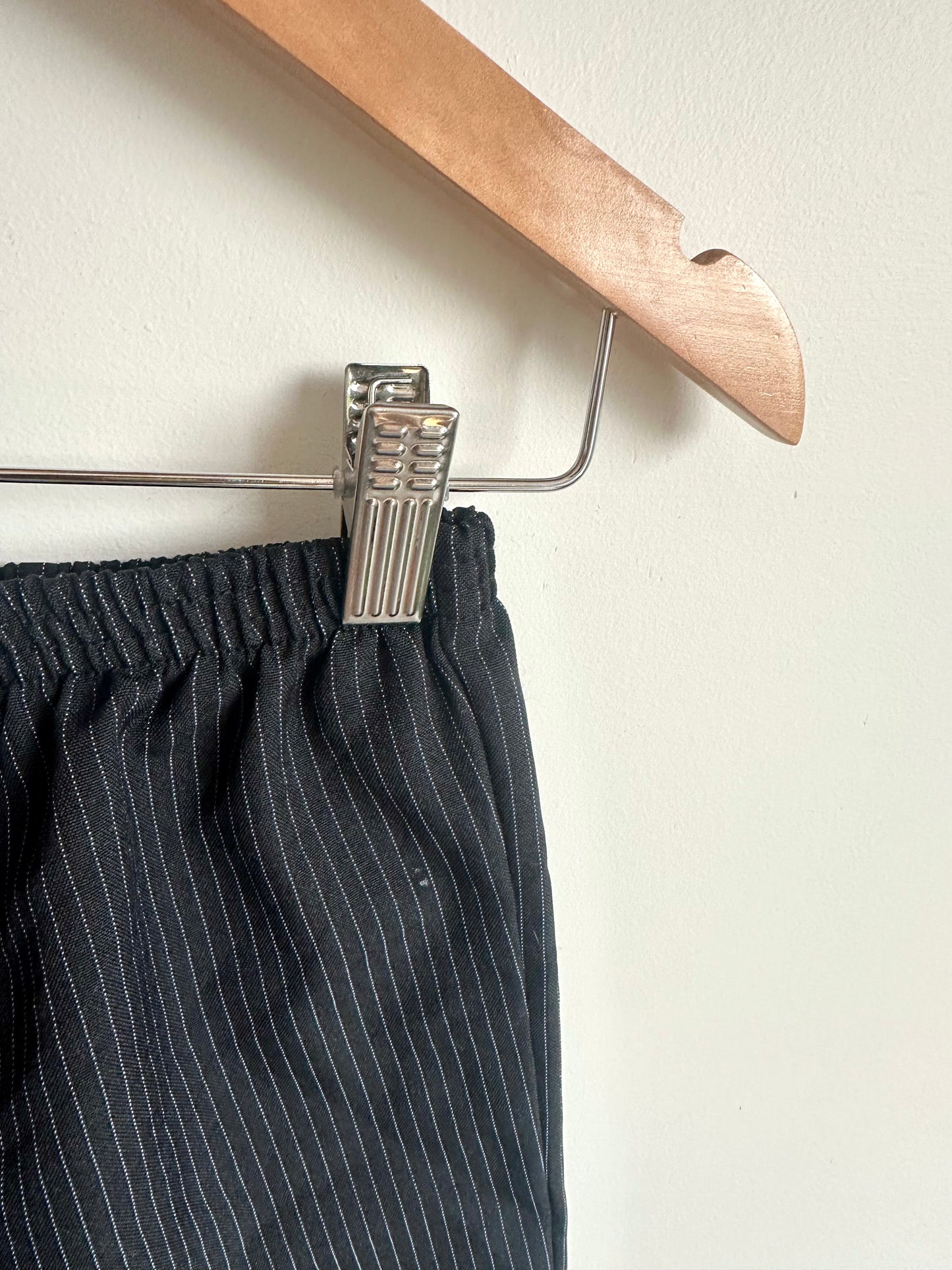 Pin Stripe Formal Dark Slacks / 24m?