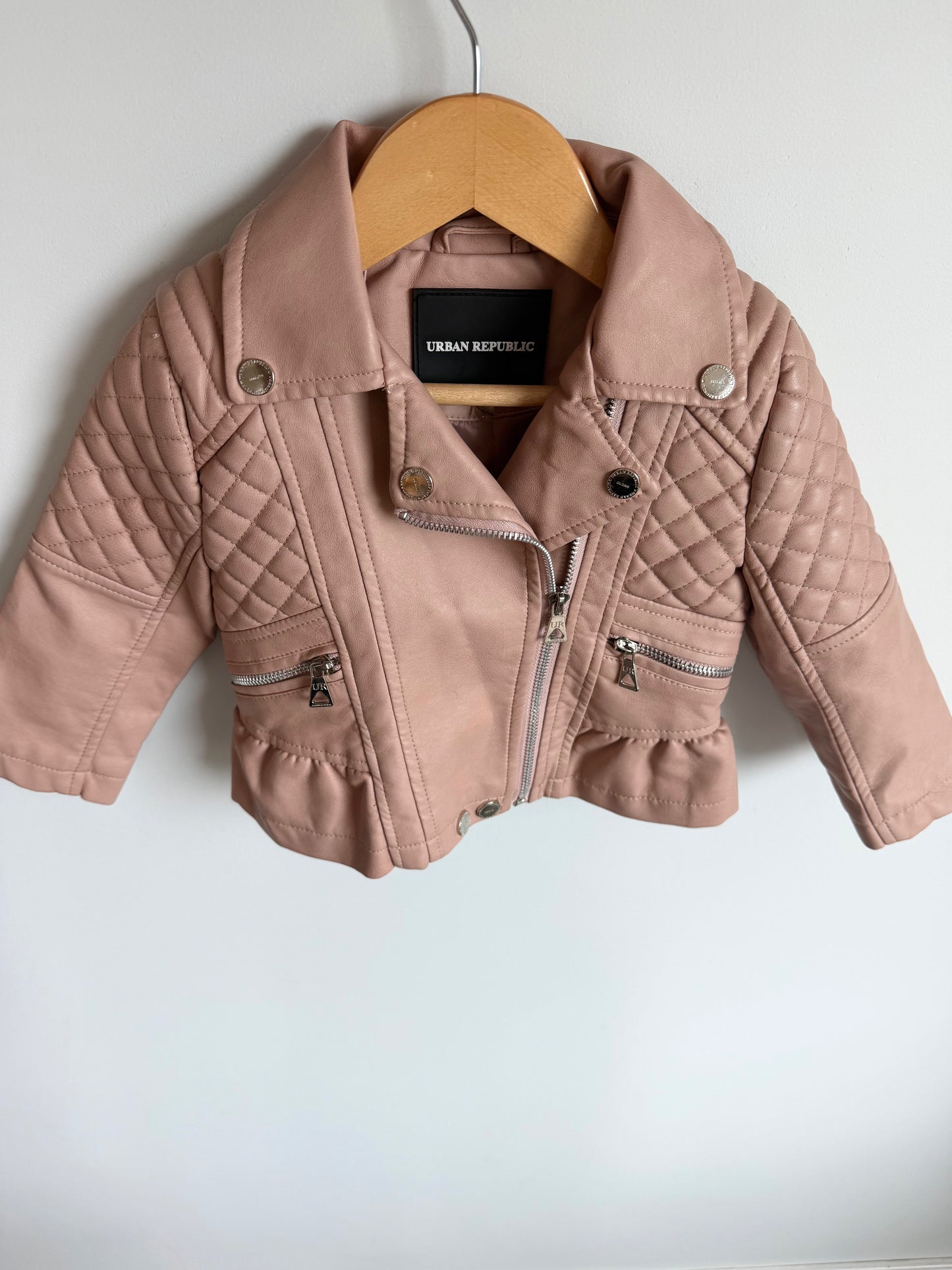 Blush Quilted Jacket / 2T