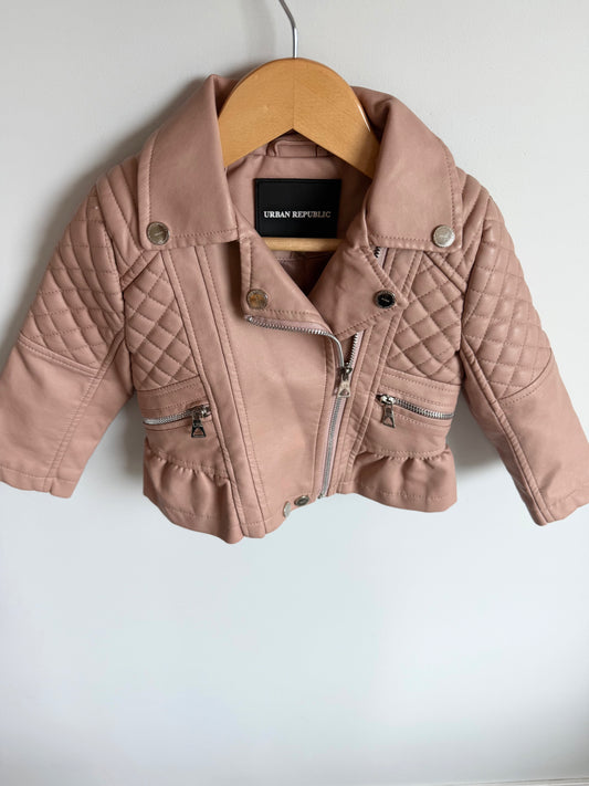 Blush Quilted Jacket / 2T