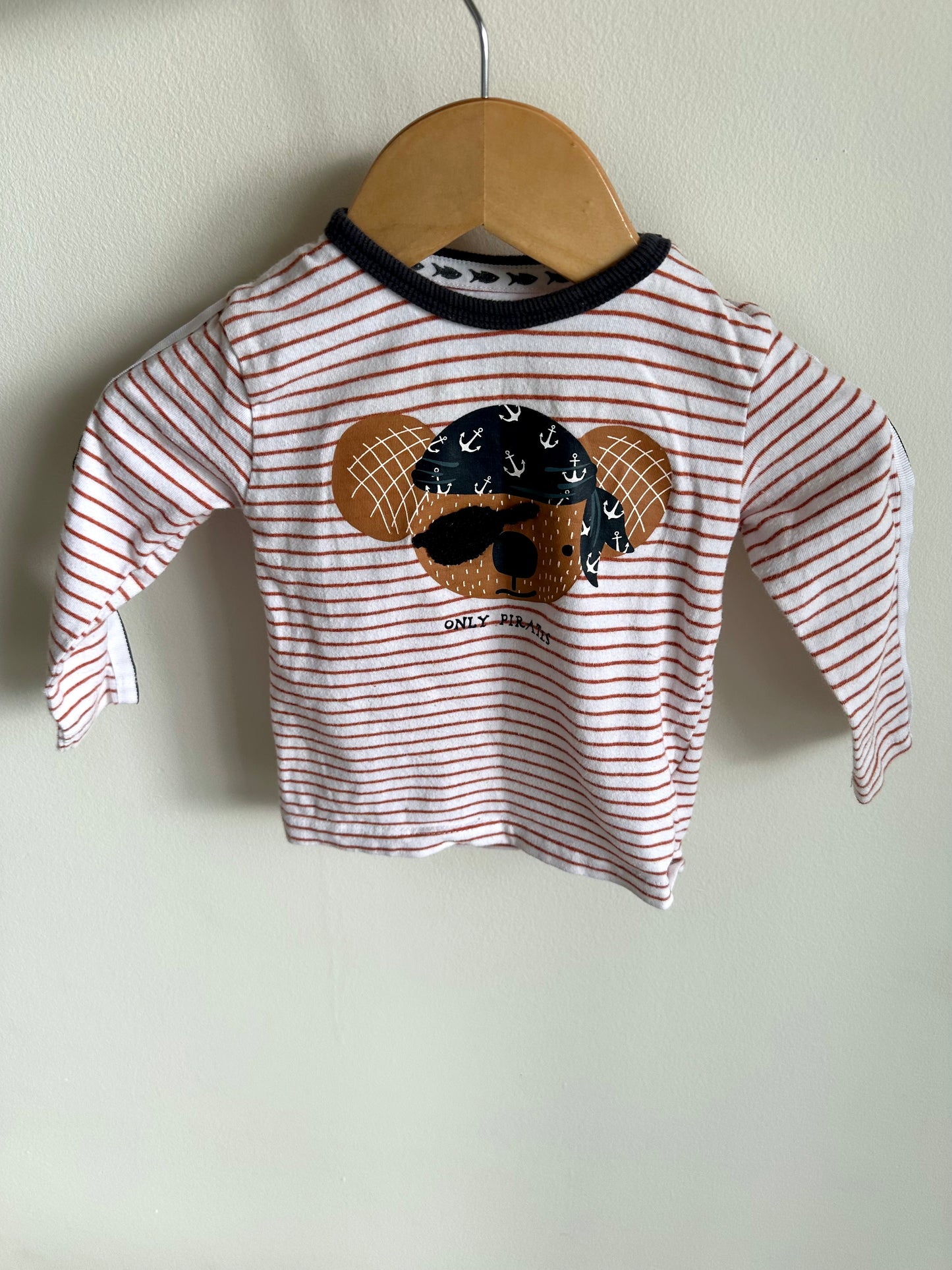 Only Pirates Stripe Long Sleeve / 9m