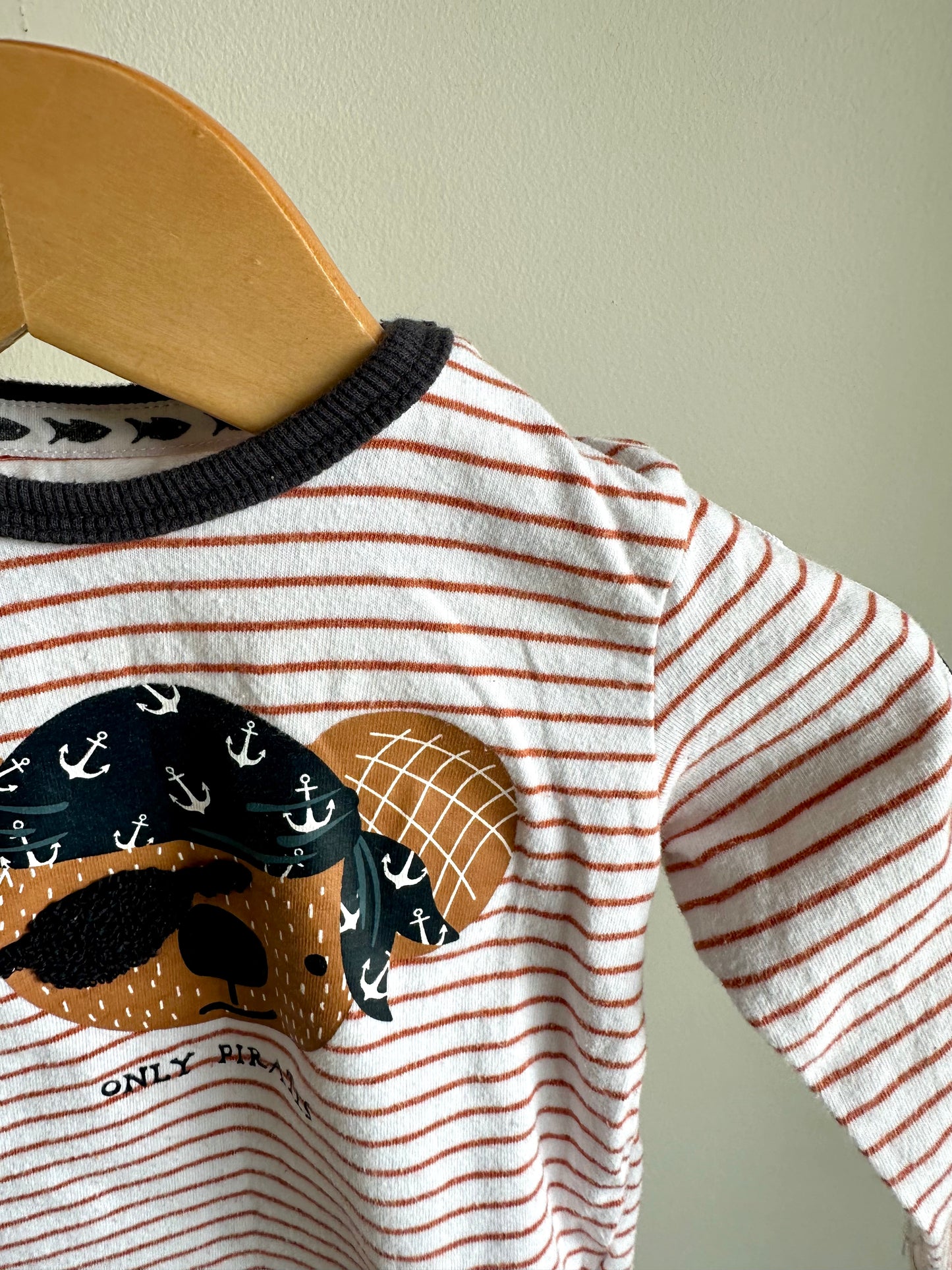 Only Pirates Stripe Long Sleeve / 9m
