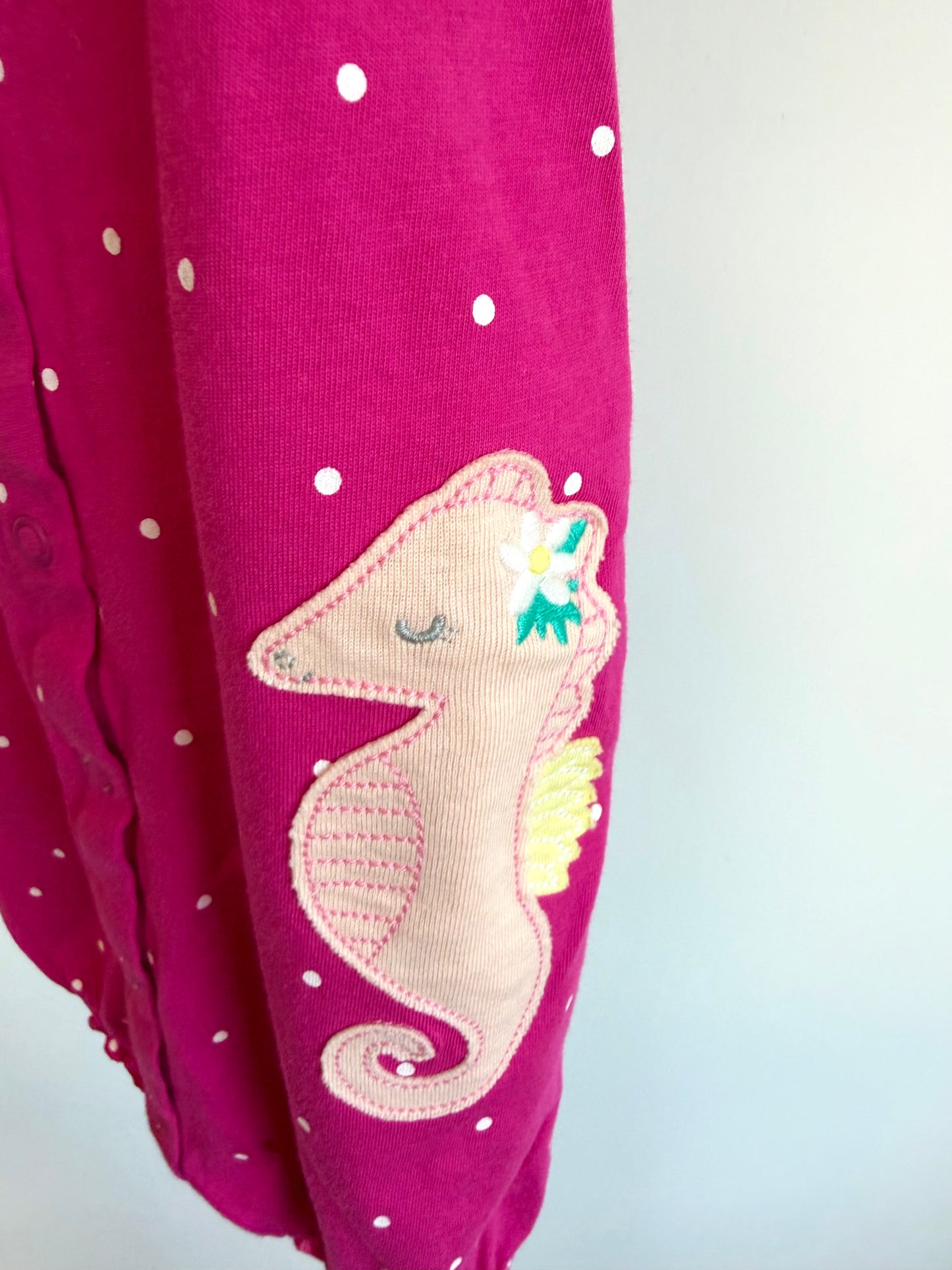 Seahorse Romper / 12m