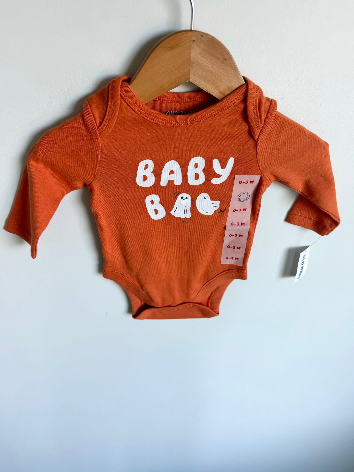 Baby Boo Bodysuit (With Tags) / 0-3m