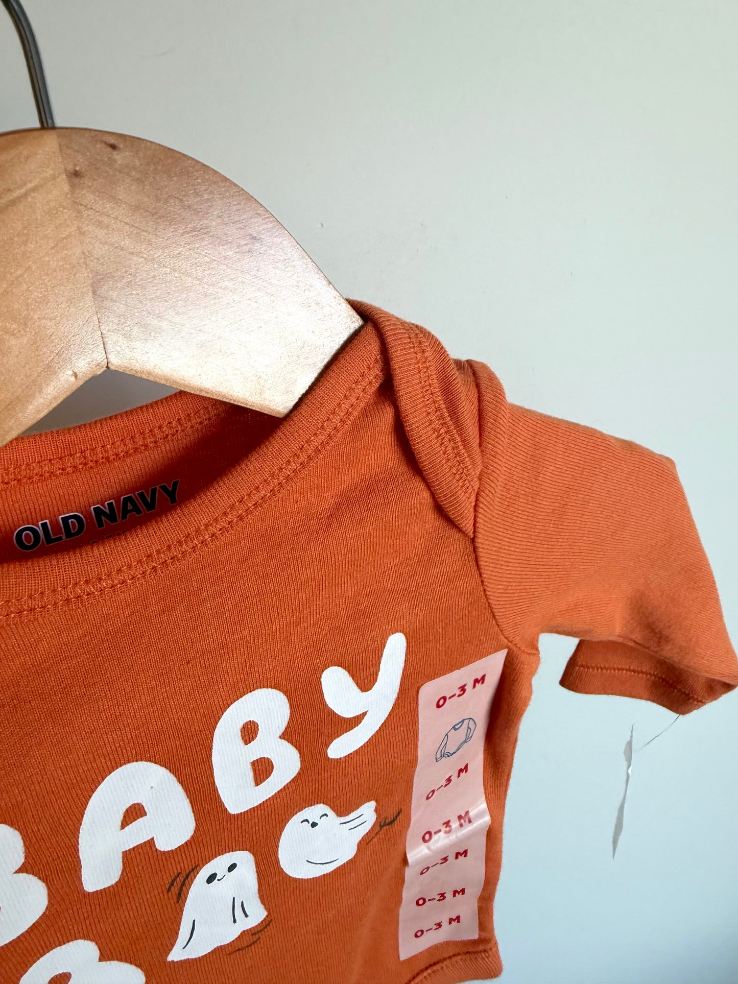 Baby Boo Bodysuit (With Tags) / 0-3m
