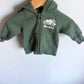 Roots Sage Zip Hoodie / 0-3m