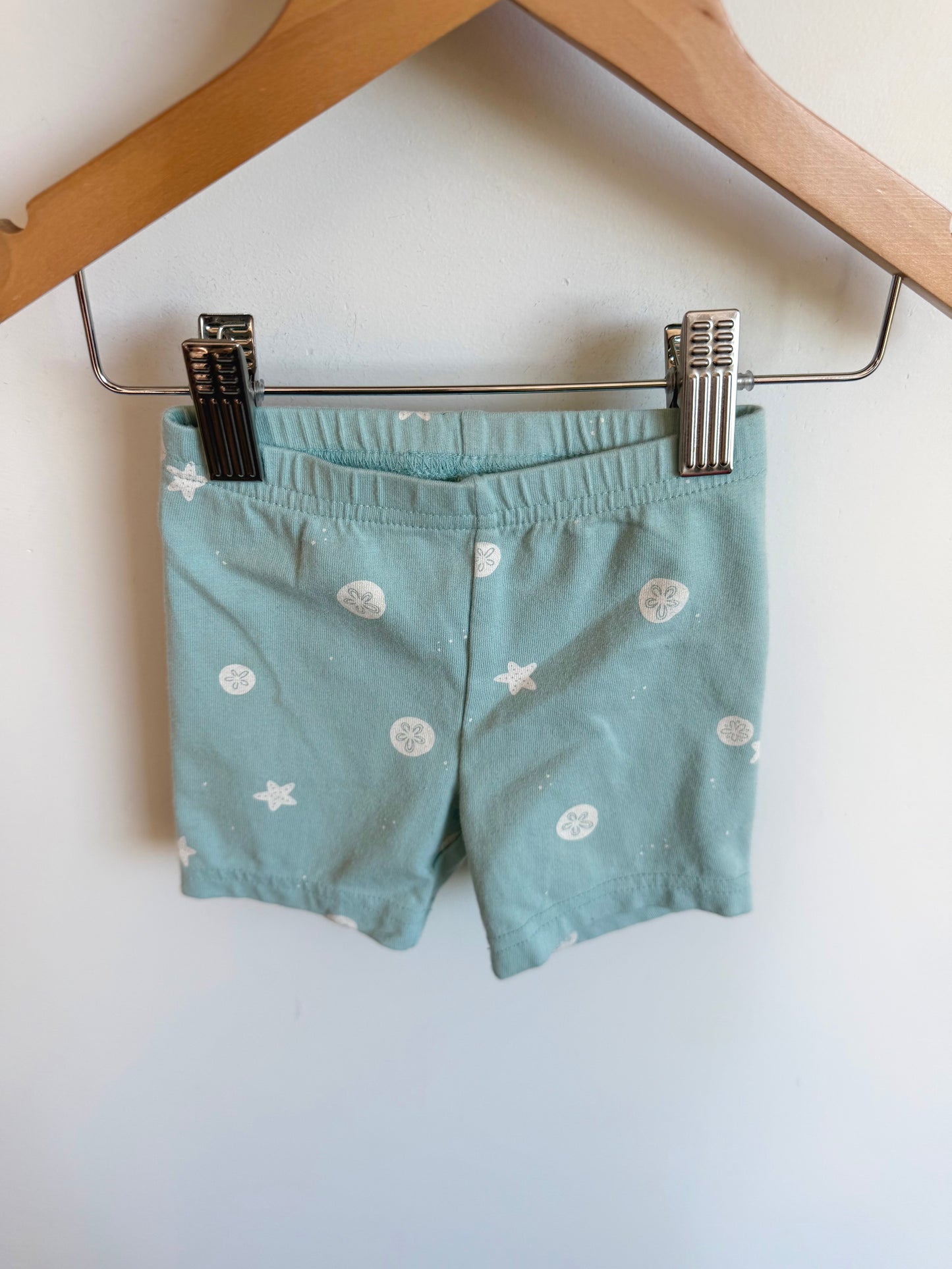 Sand Dollar Blue Biker Shorts / 12m