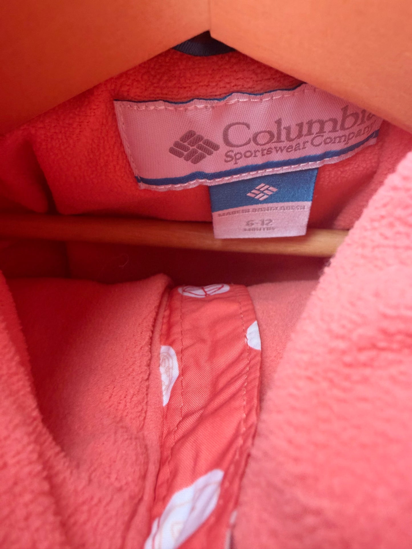 Columbia Tangerine Circle Jacket / 6-12m