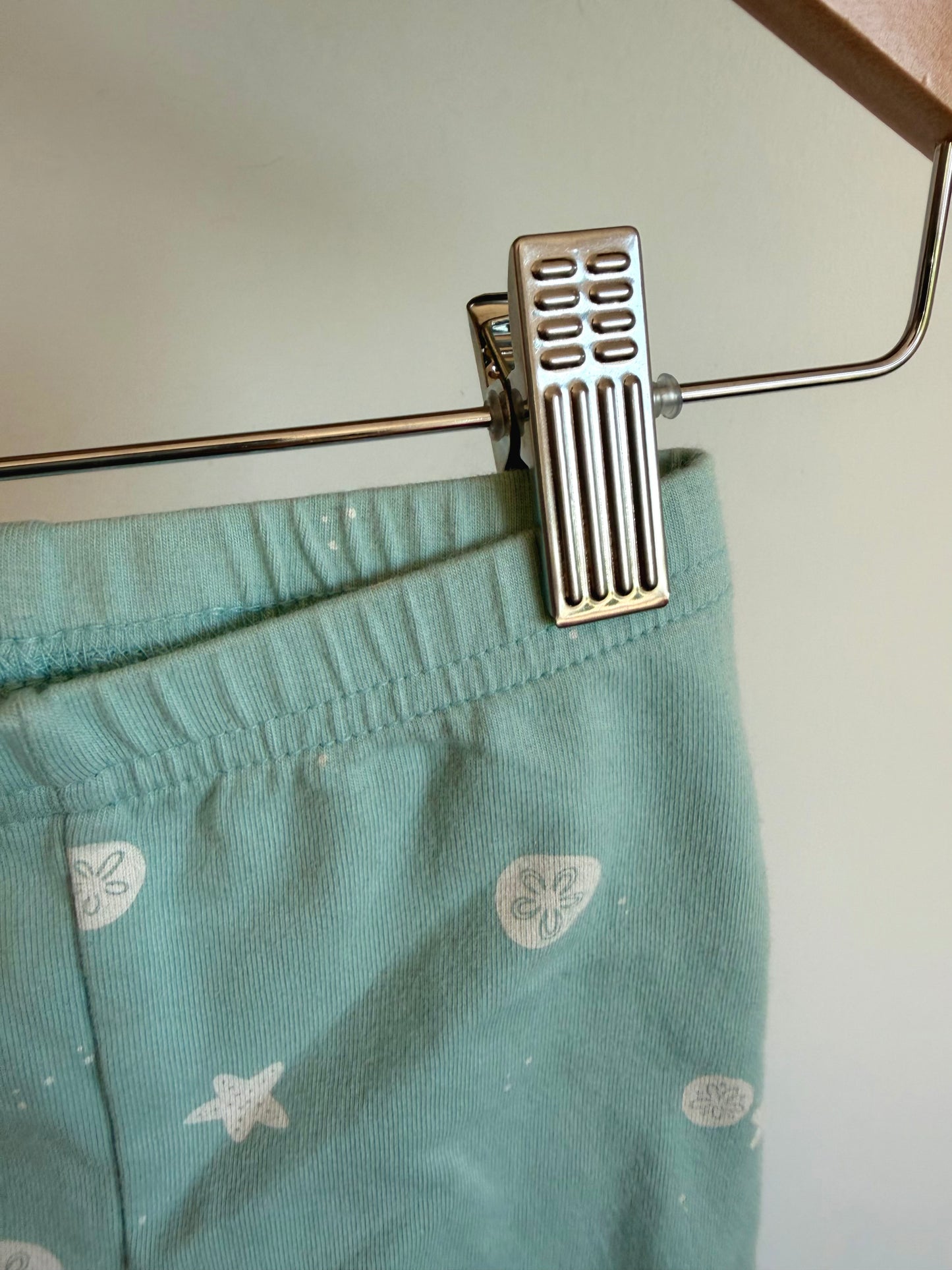 Sand Dollar Blue Biker Shorts / 12m