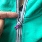 Green Heart Zippered Sweater / 3m