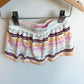 Striped Brown + Colored Skirt / 12m