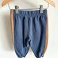 Blue with Rust Stripe Pants / 18-24m