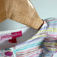 Striped Ruffle Bodysuit Dress / 6-9m