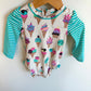 Ice Cream Long Sleeve Swim Suit / 6-12m