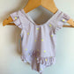 Lemon Striped Swim Suit (With tags) / 12m