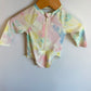Pastel Tie Dye Long Sleeve Swim Suit / 3-6m