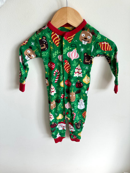 Christmas Ornament Sleeper / 6-12m