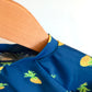 Pineapple Long Sleeve Swim Top / 12-18m