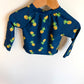 Pineapple Long Sleeve Swim Top / 12-18m