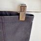 Organic Cotton Black Ribbed Pants / 3-6m