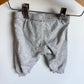 H&M Grey Organic Cotton Pants / 4-6m