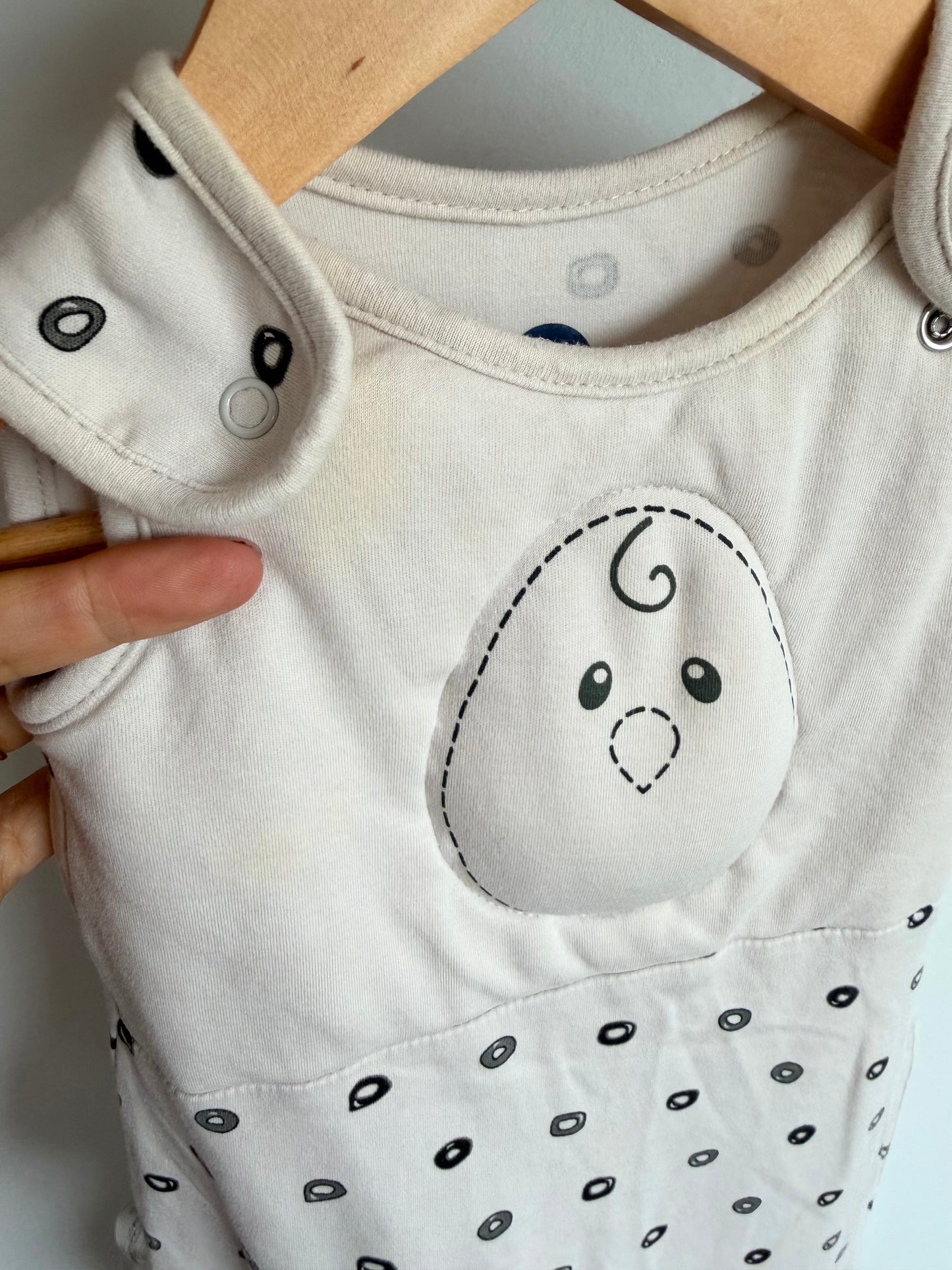 Nested Bean Chick Circles SleepSack (PLAY) / 0-6m