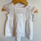 White Lace Detail Dress (With tags) / 12m
